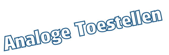 Analoge Toestellen
