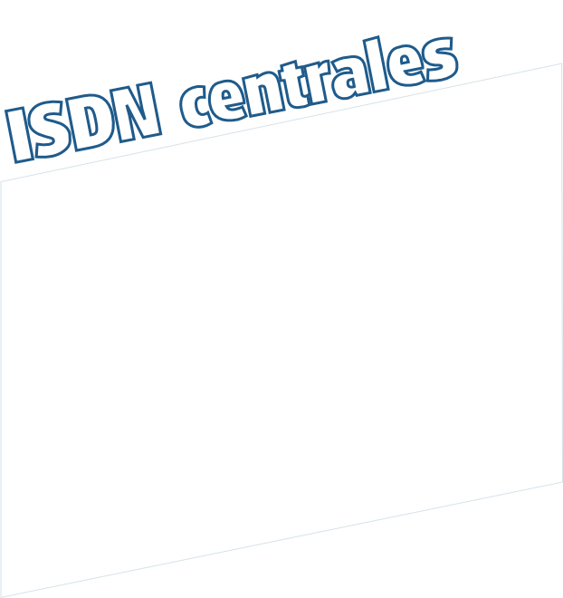 ISDN centrales
